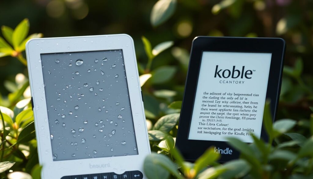 Kindle Paperwhite and Kobo Libra Colour